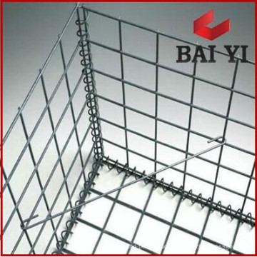 China direct factory wholesale Welded gabion / garden gabion landscape / stone cage retaining wall